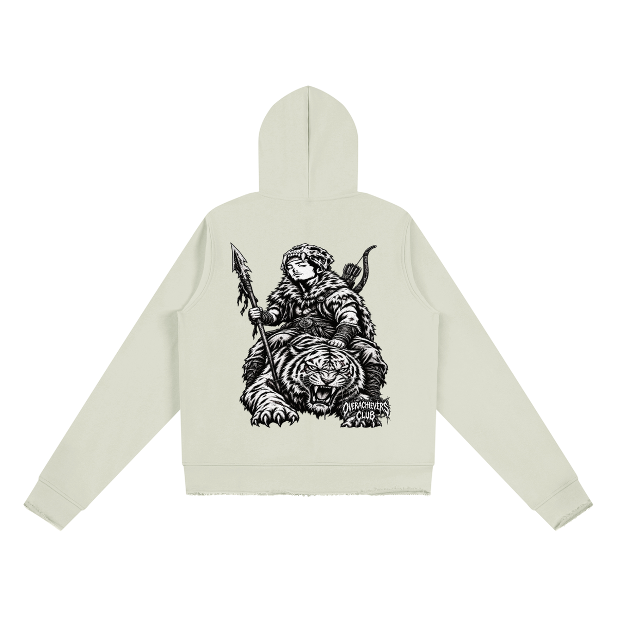 Overachievers Club' Women’s Raw Edge Full Zip Hoodie & Sweatpants