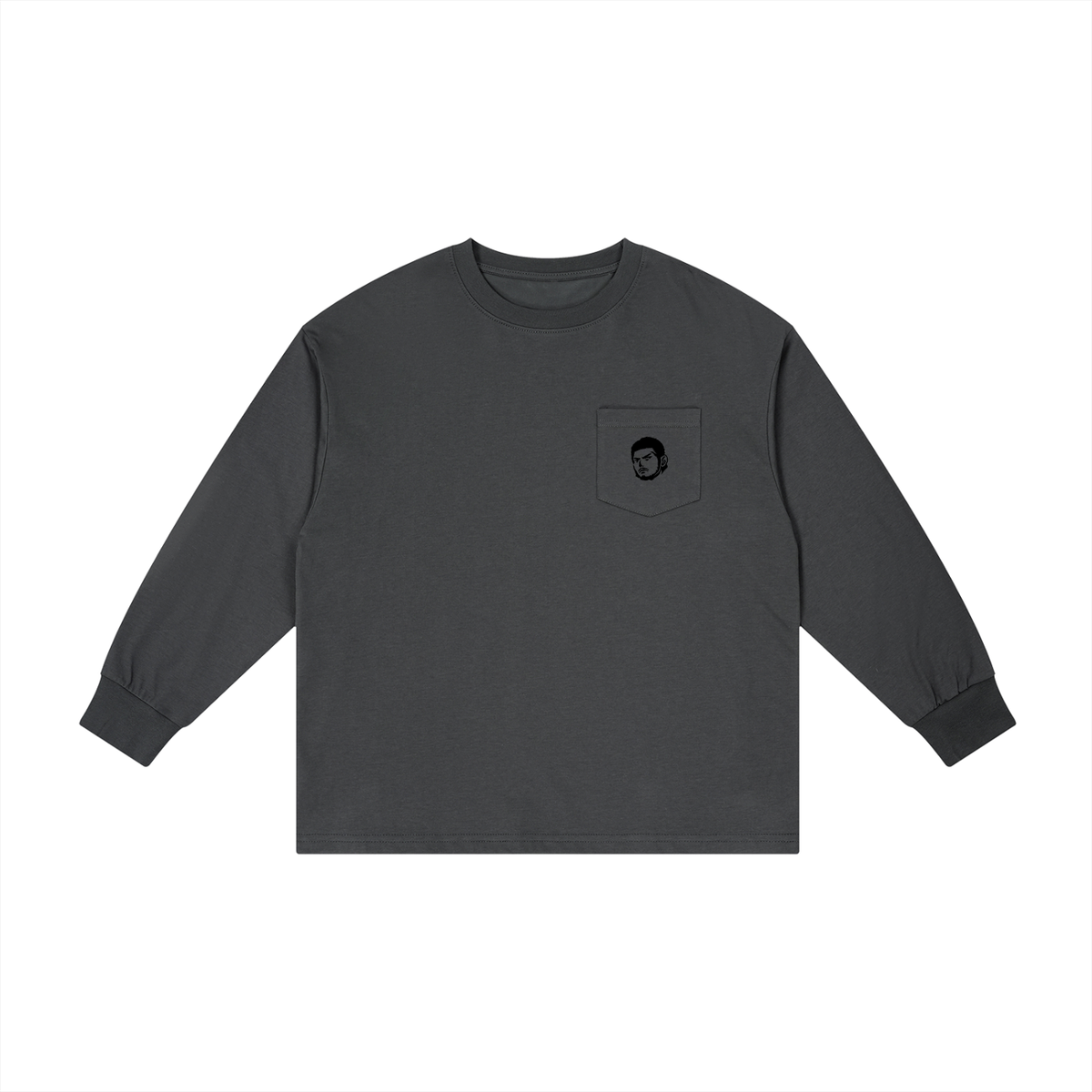 Serious1' Kid's Long Sleeve T-Shirt
