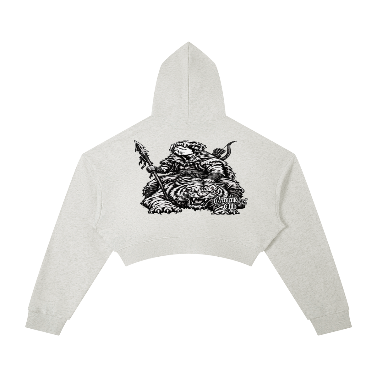 Overachievers Club' Cropped Hoodie, Sweatpants & Skirt
