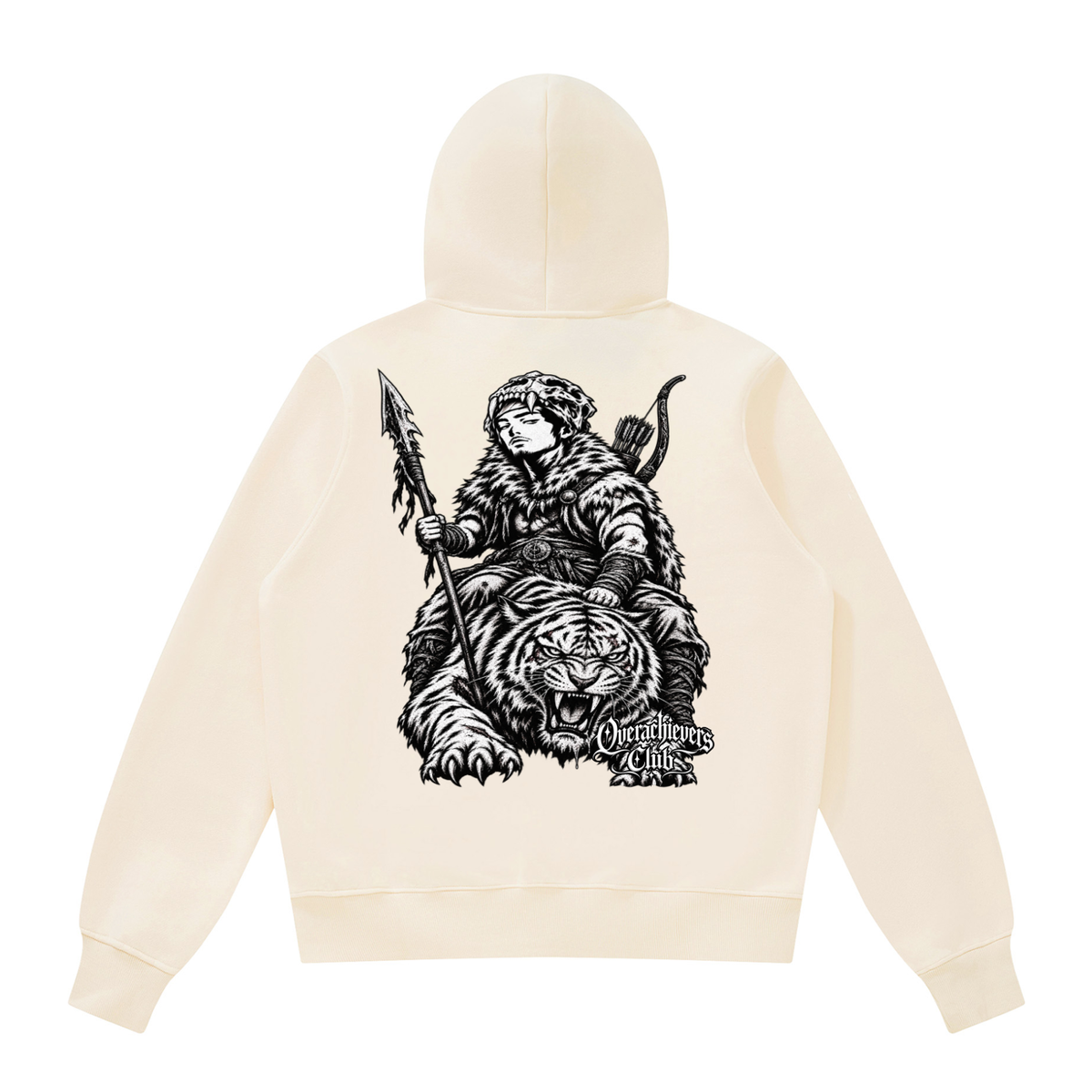 Overachievers Club' Oversized Fleece Boxy Hoodie, Sweatshirt, Sweatpant & Shorts Fit