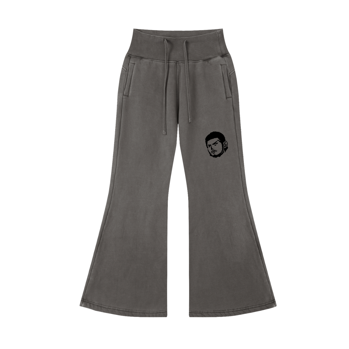 Overachievers Club' Vintage Washed Cropped Fleece Hoodie & Pants Fit