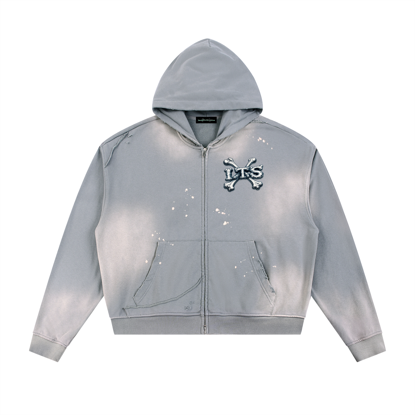men,menswear,hoodies,unisex,bones,classic,ziphoodie