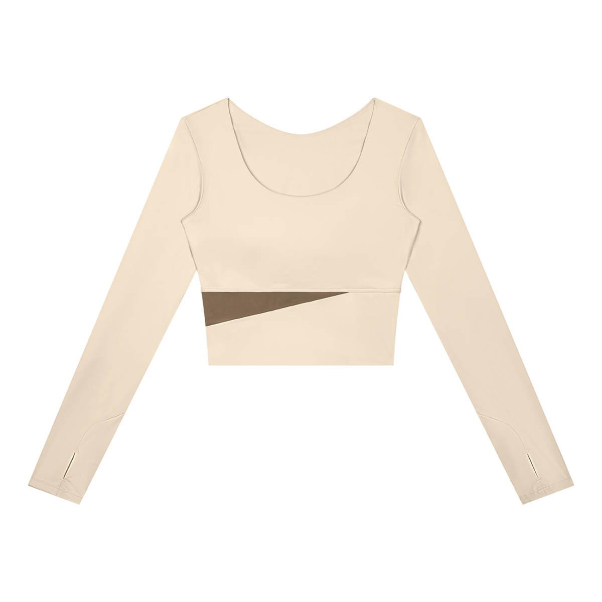 Women's Panelled Long Sleeve Yoga T-Shirt, Jacket & Leggings Fit
