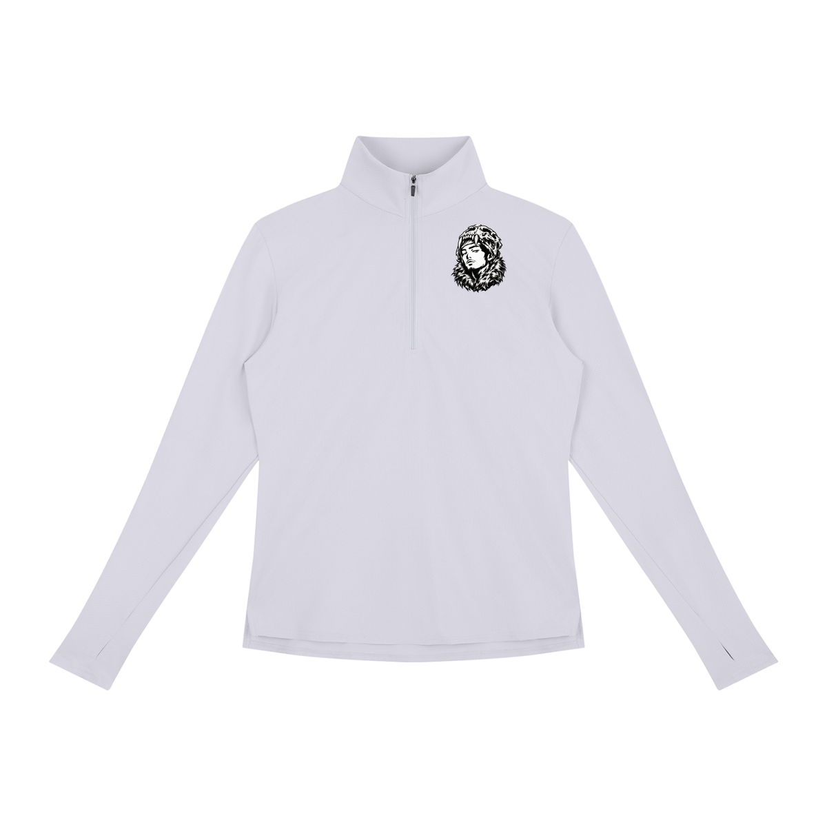 Overachievers Club' Women's Quarter-Zip Yoga Pullover
