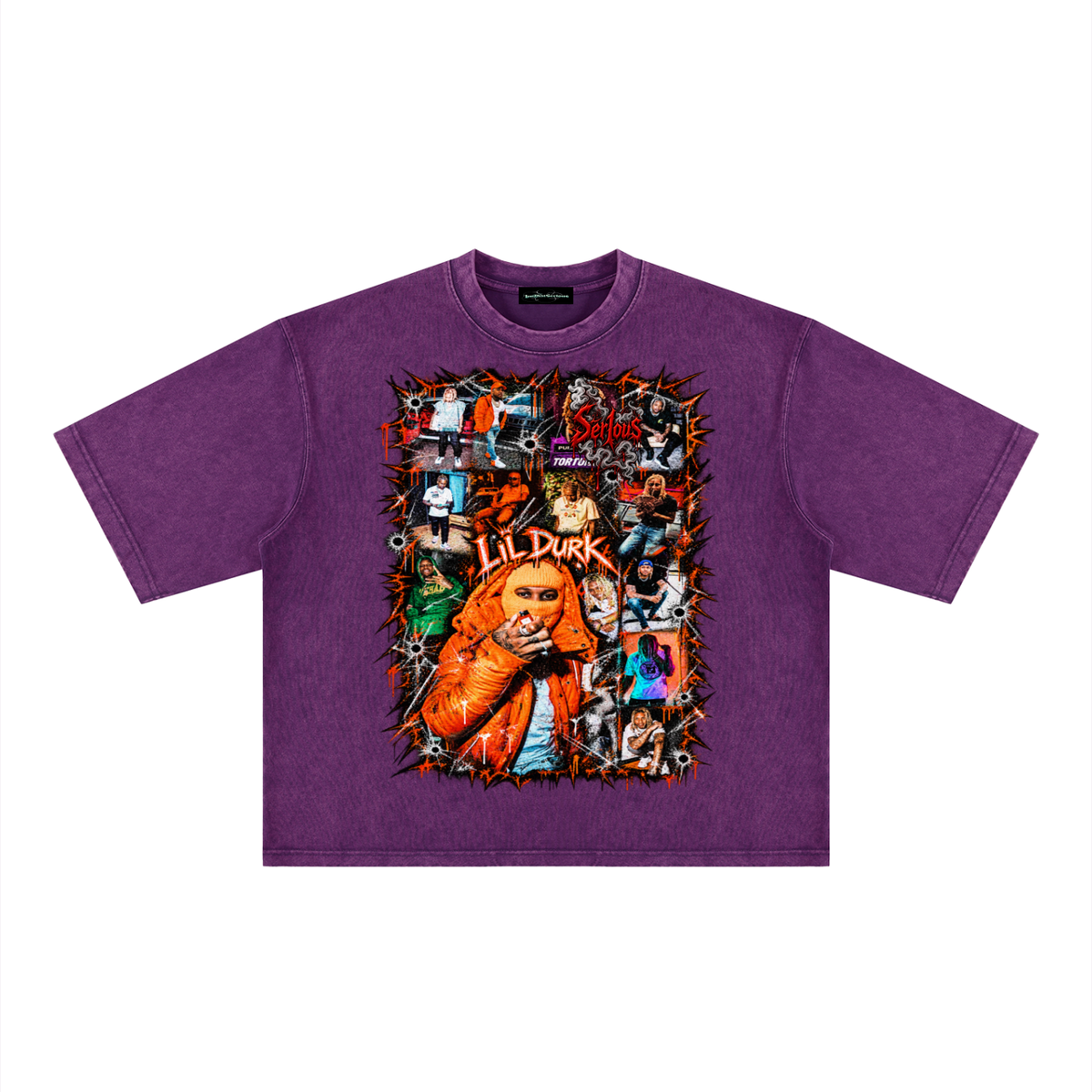 Durk' Mineral Wash Boxy T-Shirt