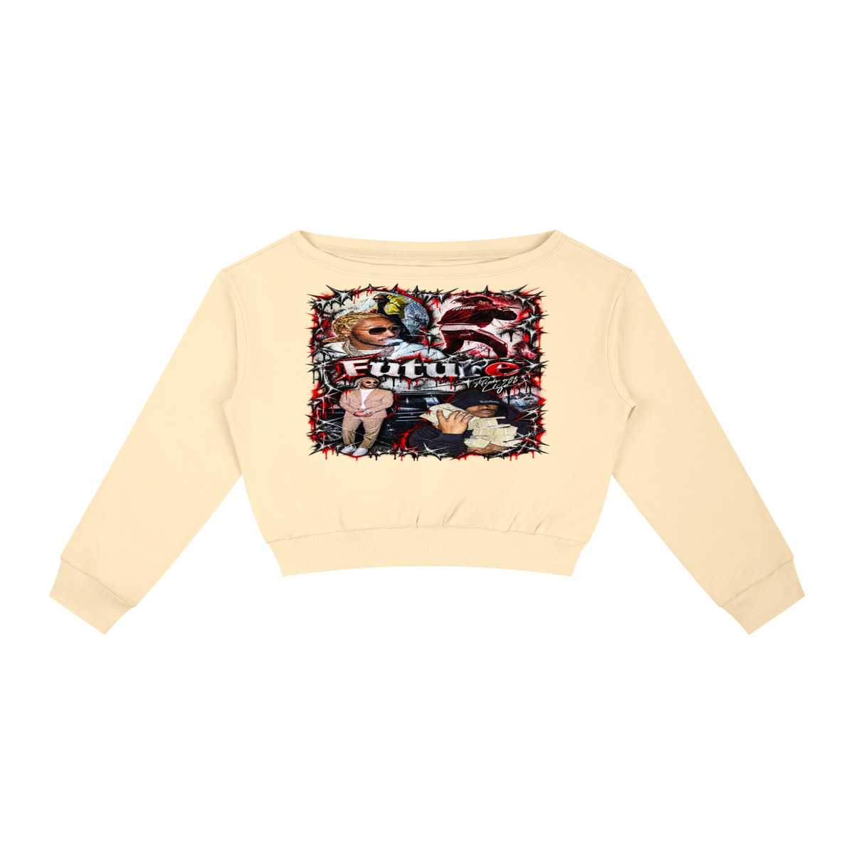 Future' Women's Off-Shoulder Sweatshirt