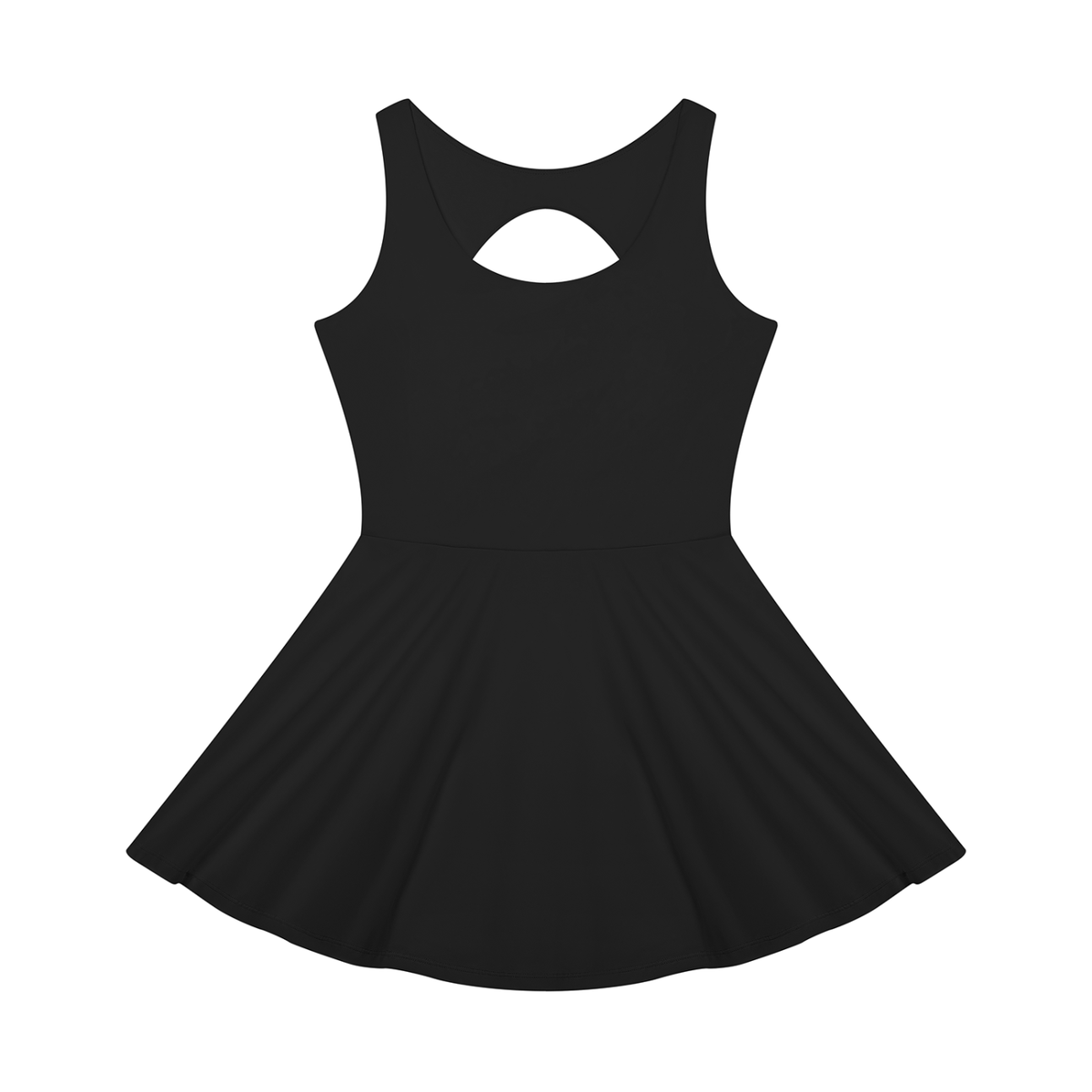 Women’s Open-Back Tennis Dress & Shorts Fit