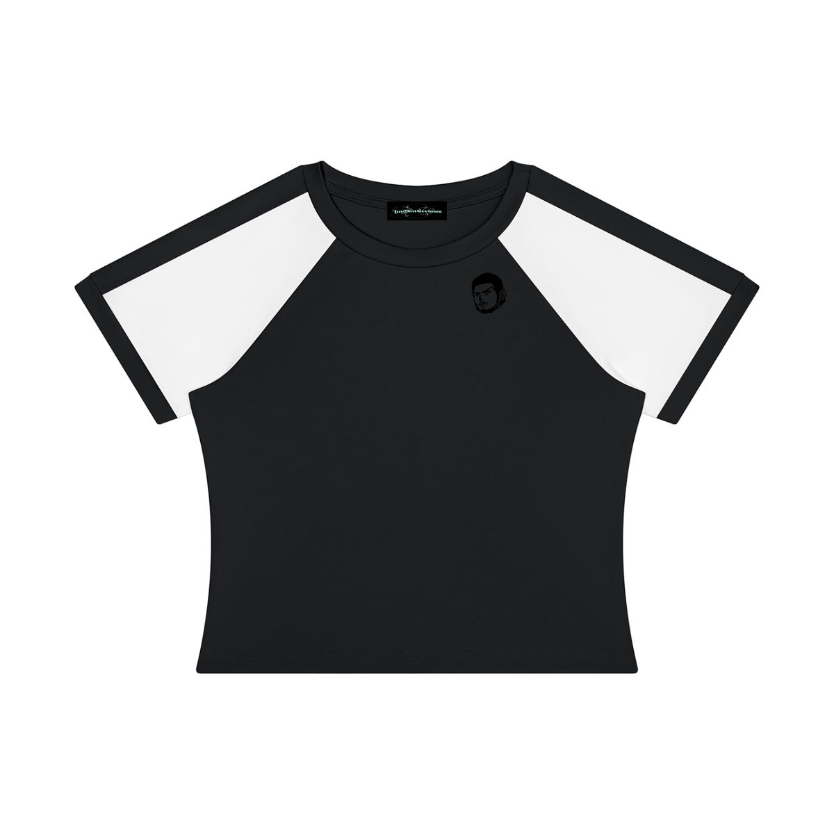 Overachievers Club' Women’s Slim Raglan Color Block T-Shirt