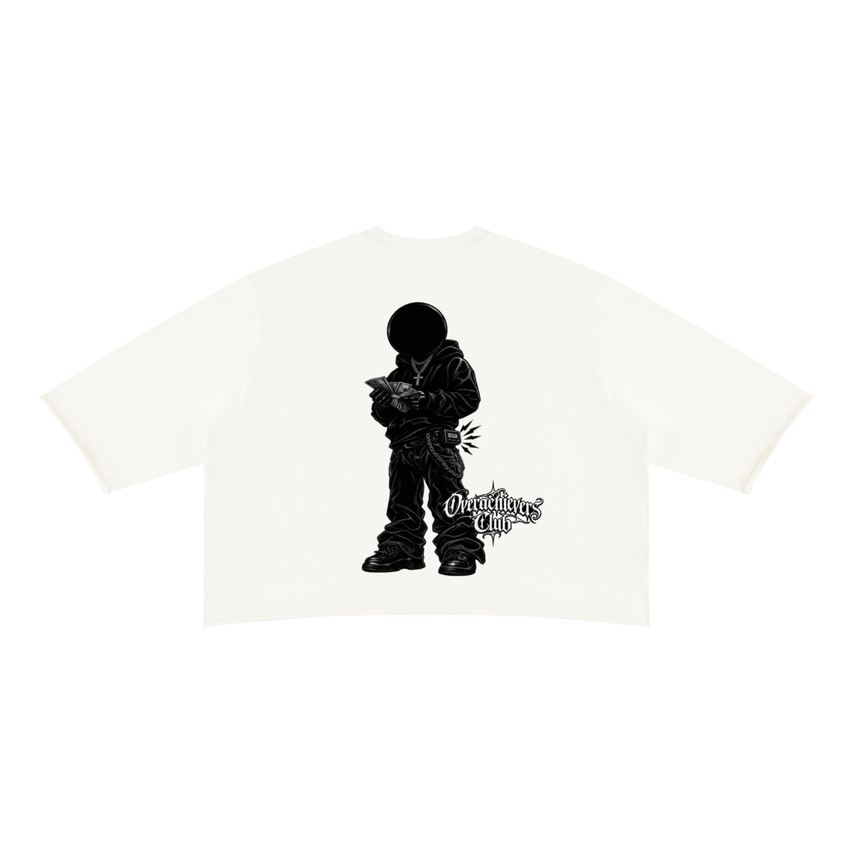 Overachievers Club' Mineral Wash Boxy T-Shirt