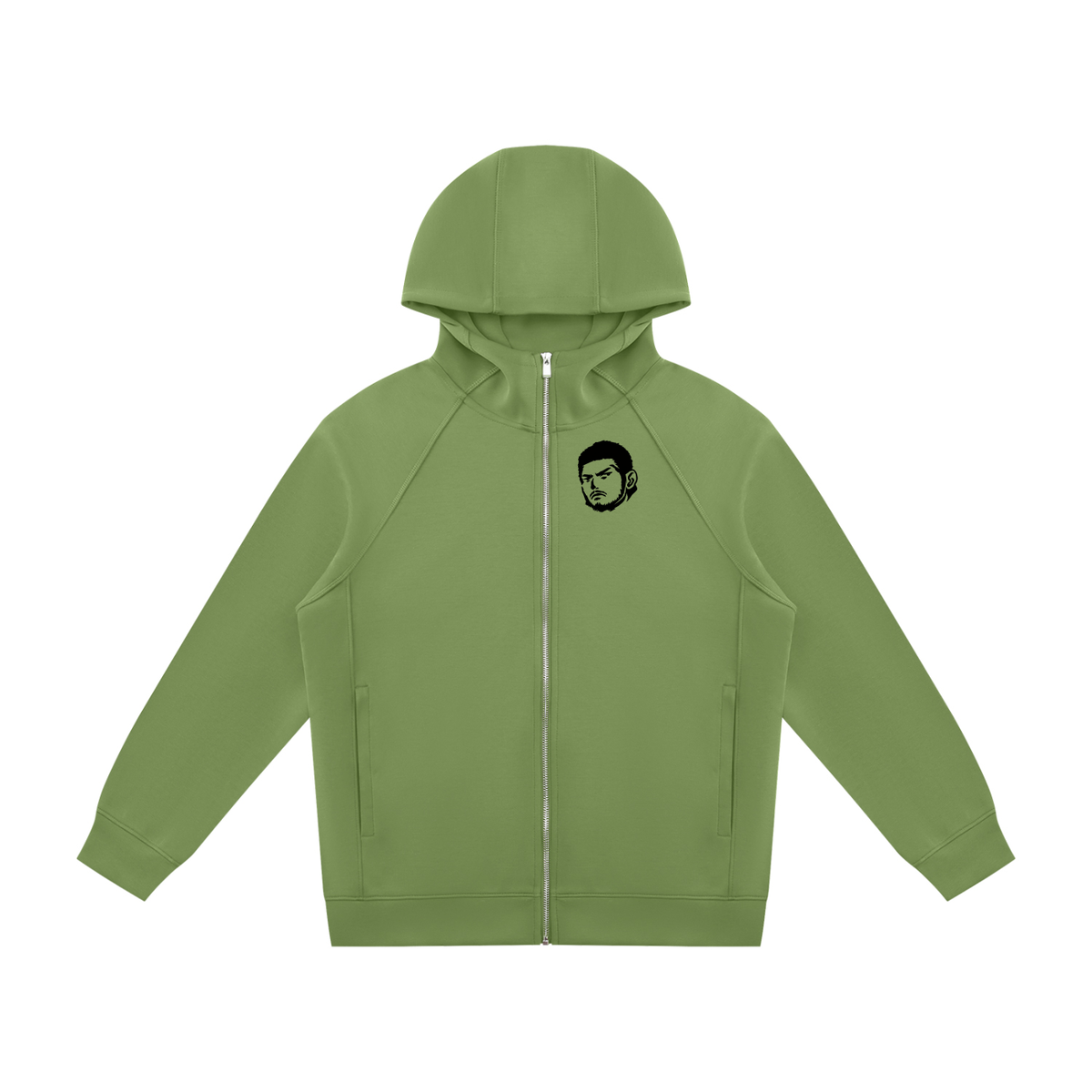 Overachievers Club' Raglan Full Zip Hoodie
