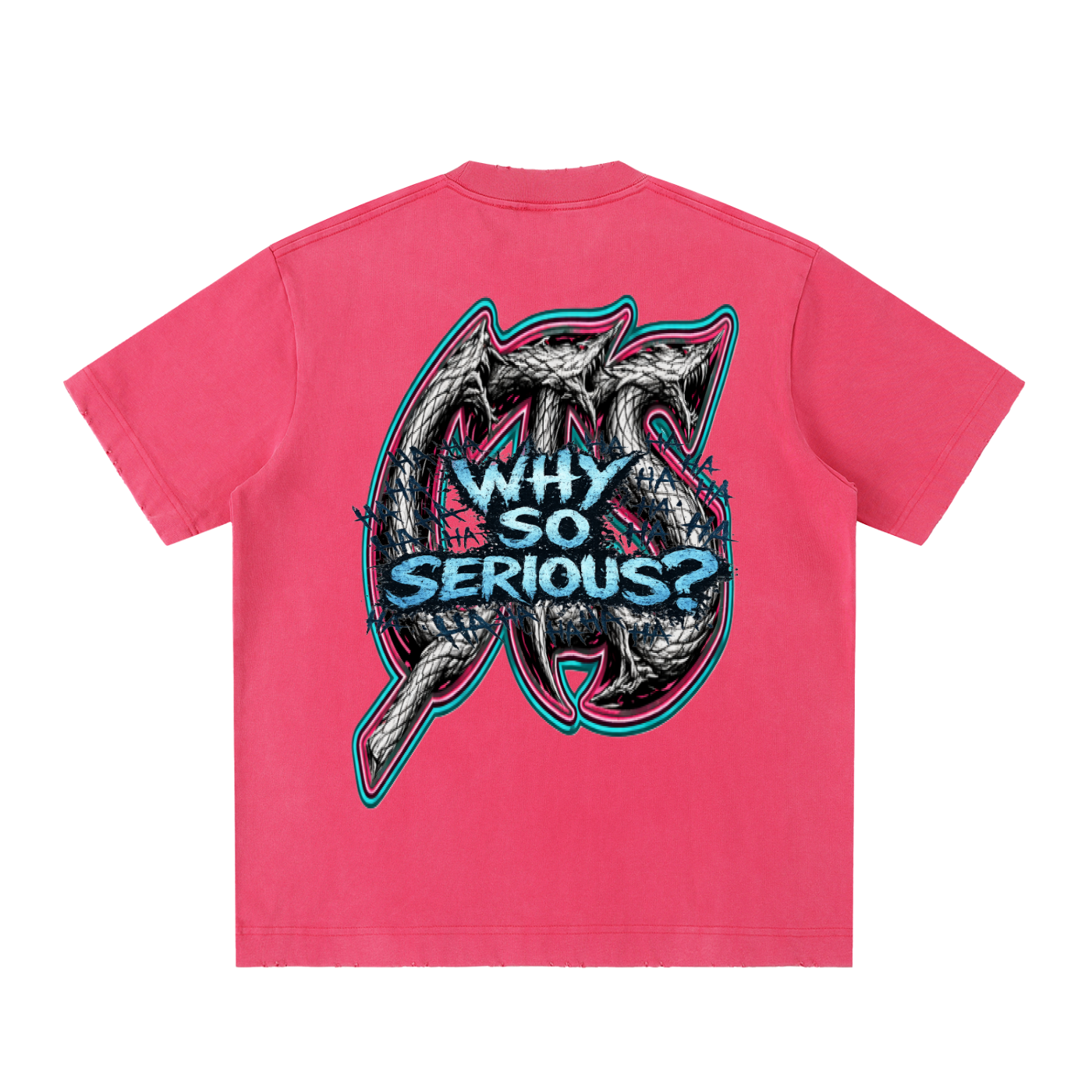 Heavyweight Vintage Washed Frayed T-Shirt