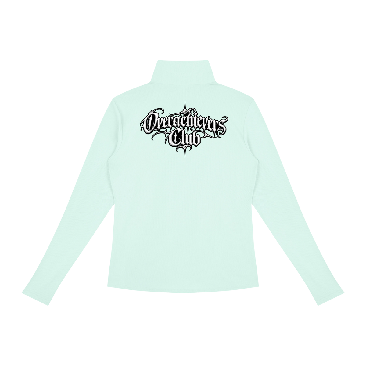 Overachievers Club' Women's Quarter-Zip Yoga Pullover