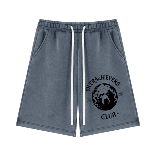 Overachievers Club' Vintage Wash Fleece Shorts