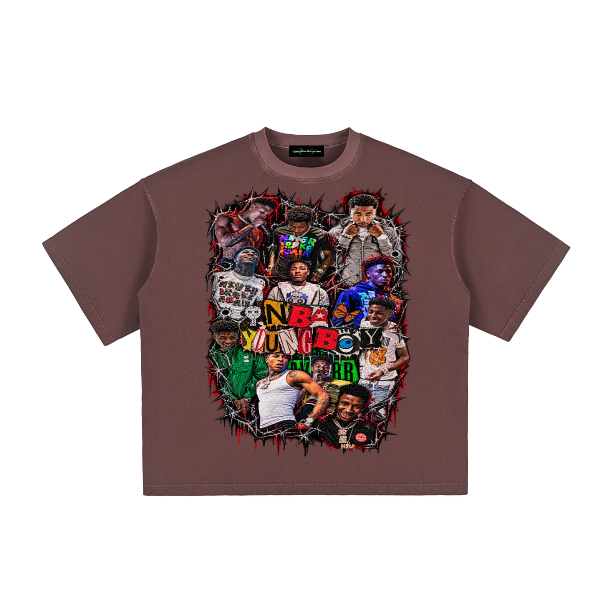 Youngboy' Vintage Washed Boxy T-Shirt