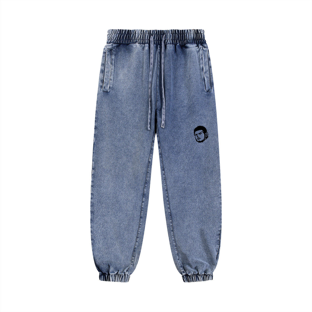 Overachievers Club' Snow Wash Oversized Zip-Up Hoodie & Sweatpant
