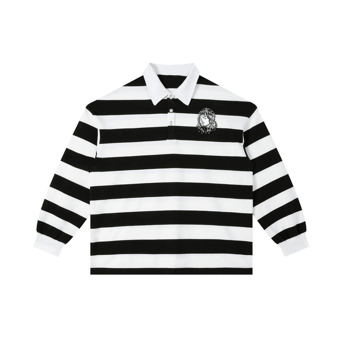 Overachievers Club' Color Block Stripe Polo Shirt - ImThatSerious