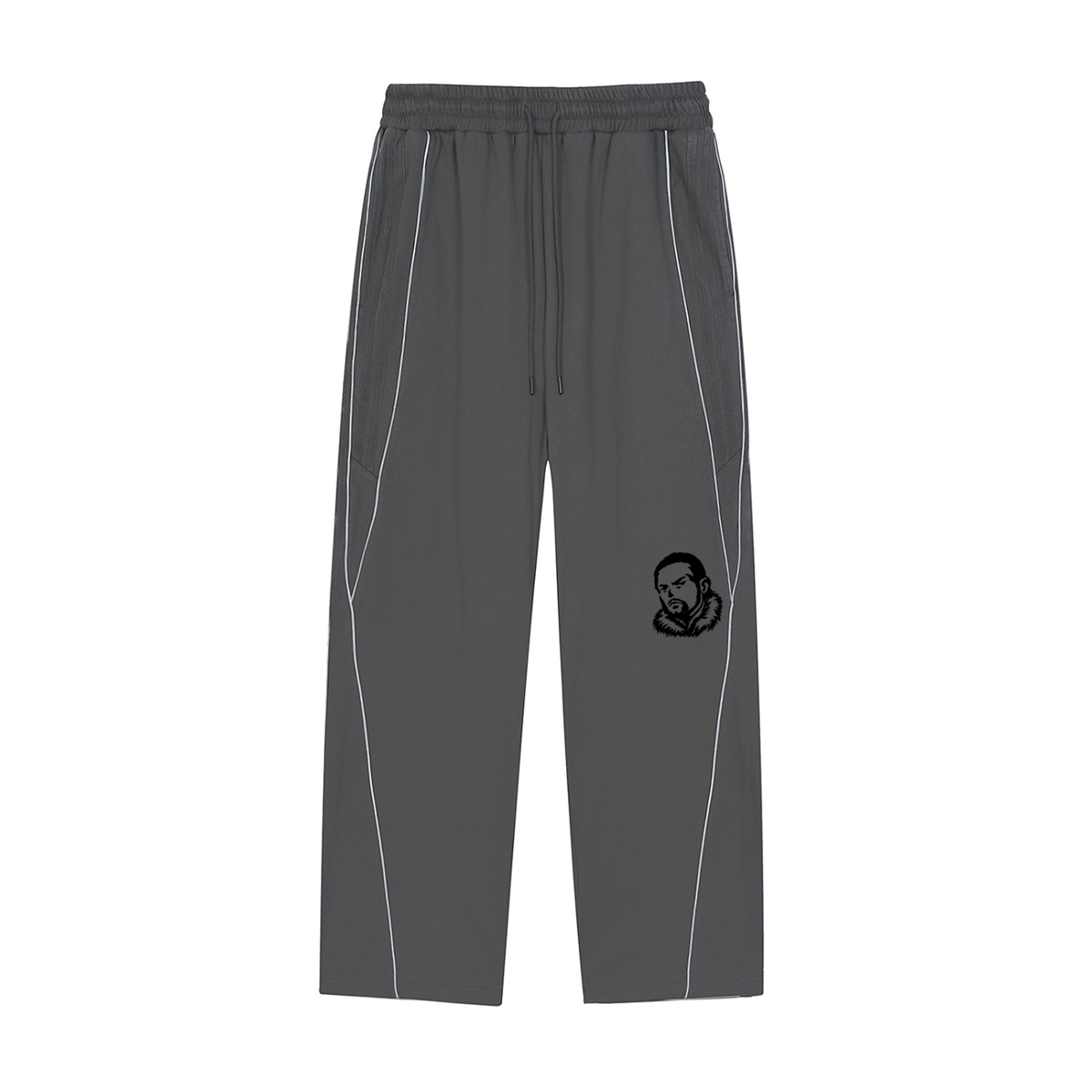 Overachievers Club' Reflection Striped Raglan Jacket & Sweatpants