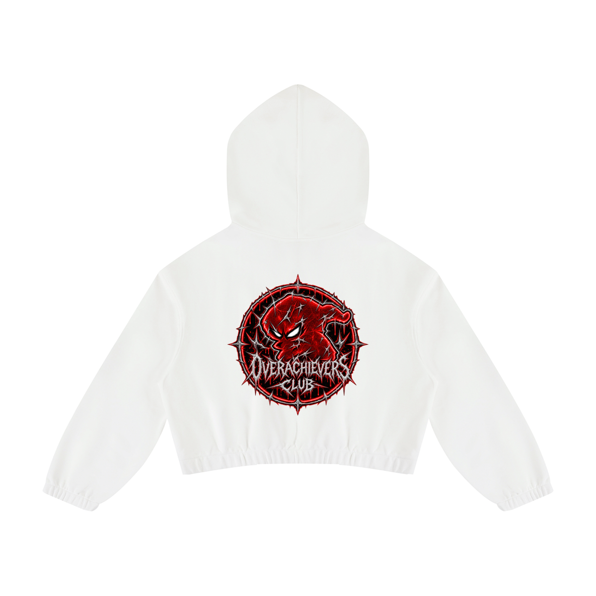 Overachievers Club' Women’s Boxy Quarter-Zip Hoodie