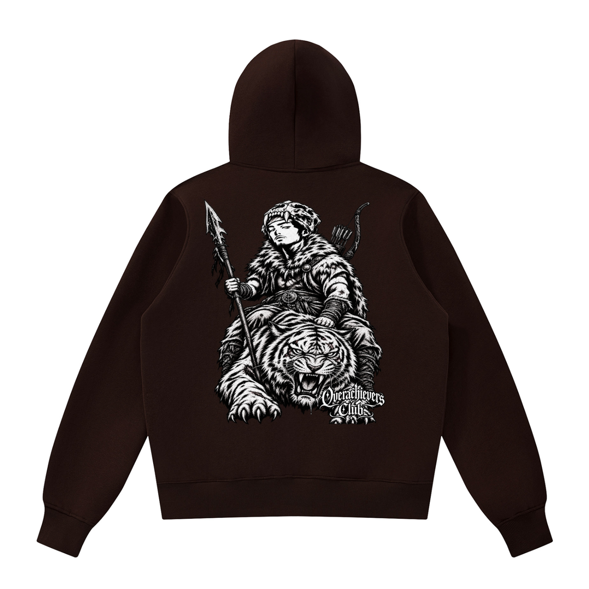Overachievers Club' Oversized Fleece Boxy Hoodie, Sweatshirt, Sweatpant & Shorts Fit