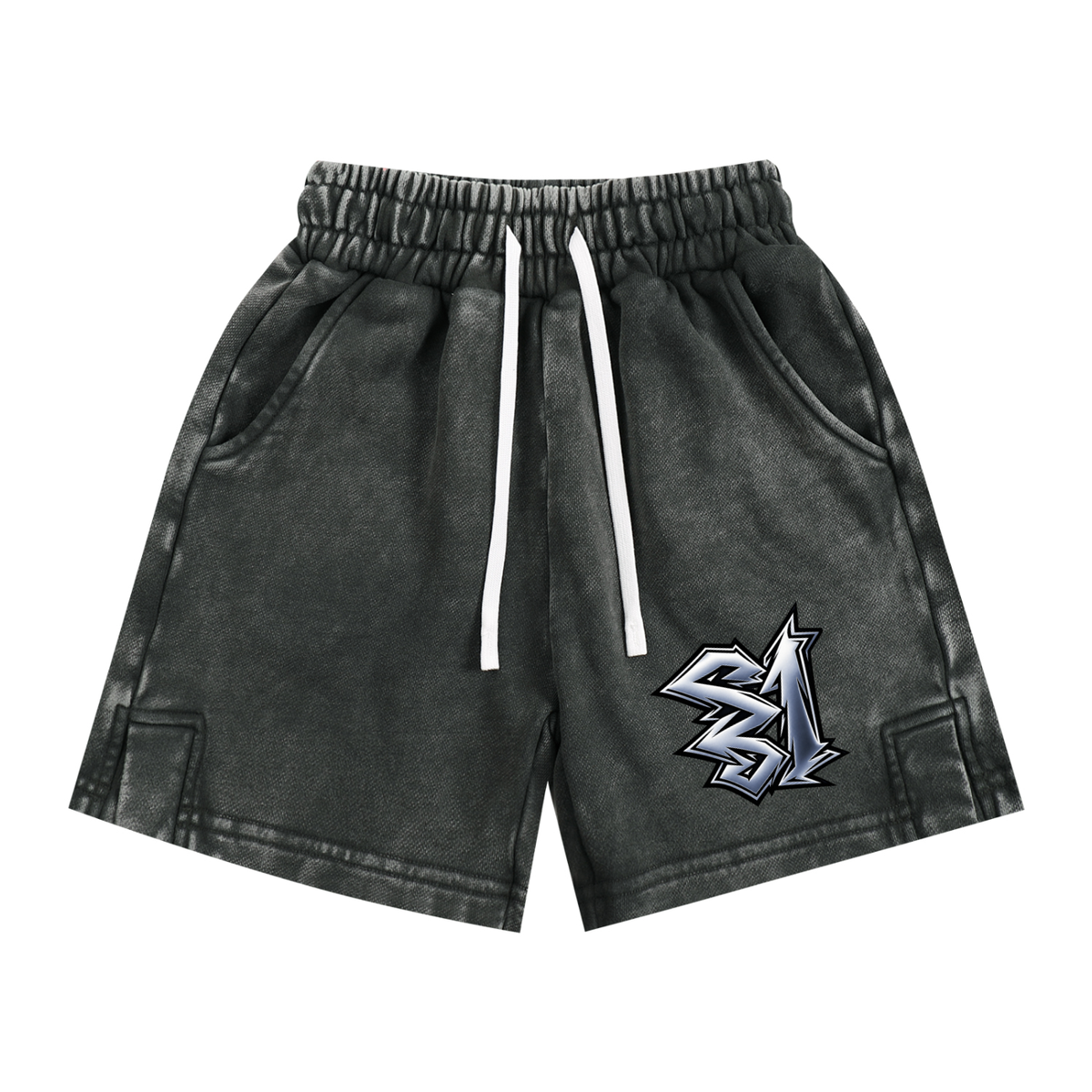 Serious1' Snow Washed Kids' T-Shirt & Shorts Fit