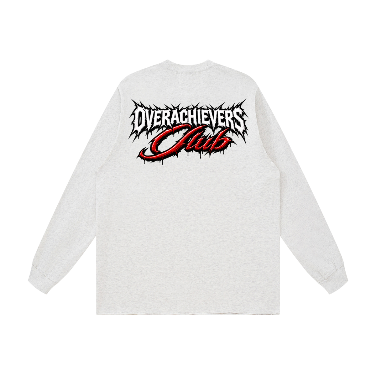 Uzi' Raw Hem Long Sleeve T-Shirt
