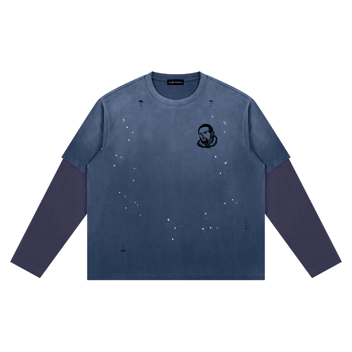 Overachievers Club' Vintage Wash Distressed Layer T-Shirt - ImThatSerious