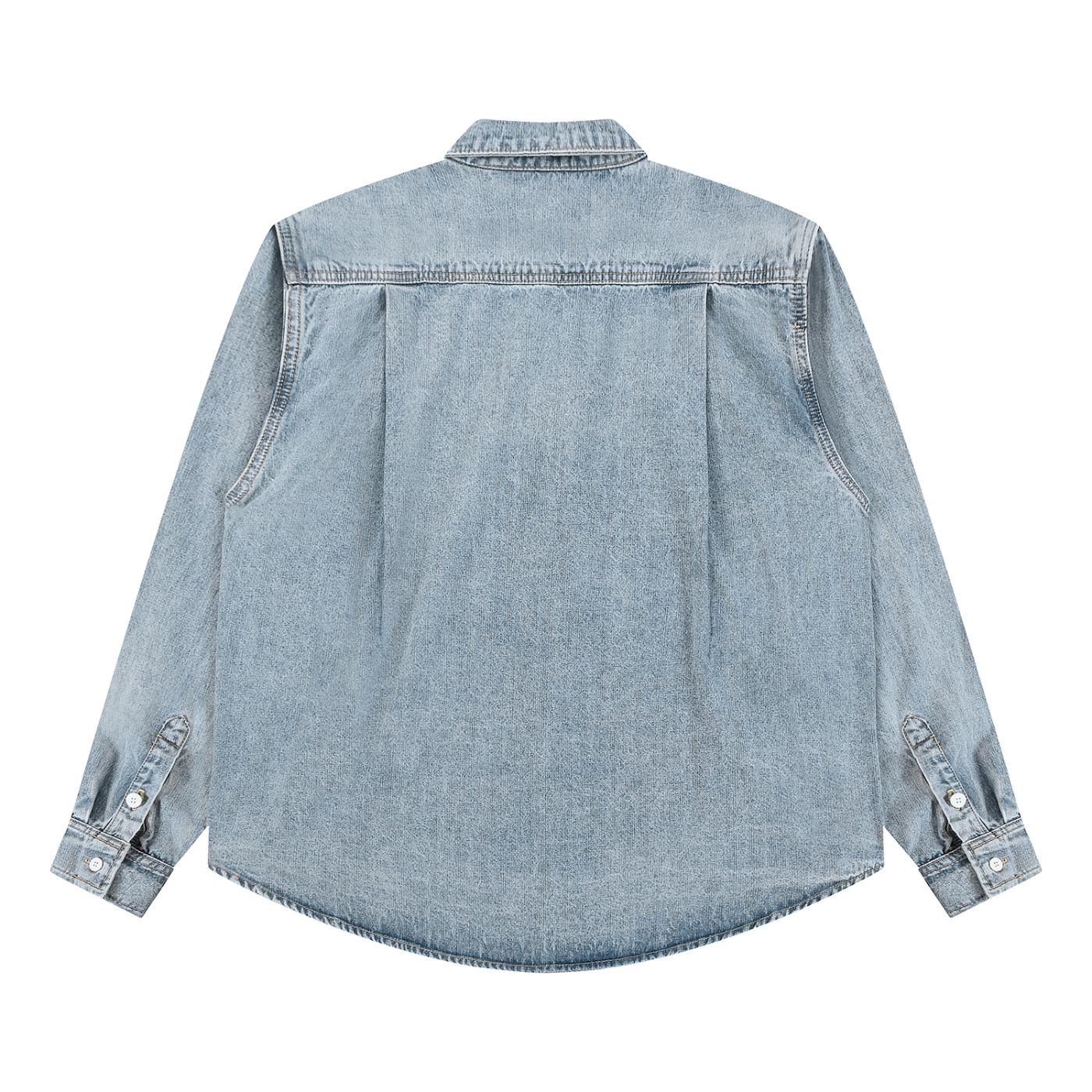 Bones' Vintage Wash Full-Zip Denim Jacket