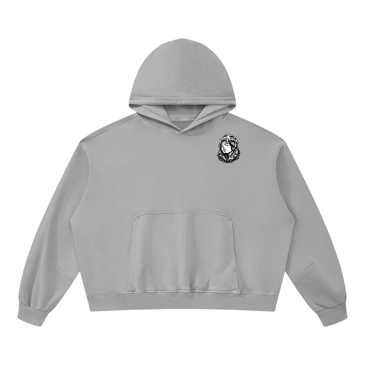 Overachievers Club' Boxy Vintage Washed Hoodie, Sweatpant & Sweatshirt Fit
