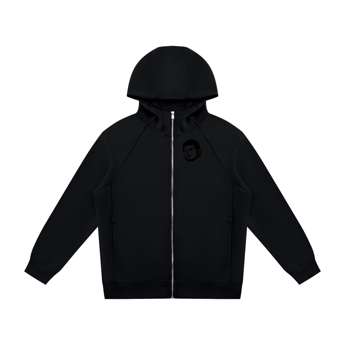 Overachievers Club' Raglan Full Zip Hoodie