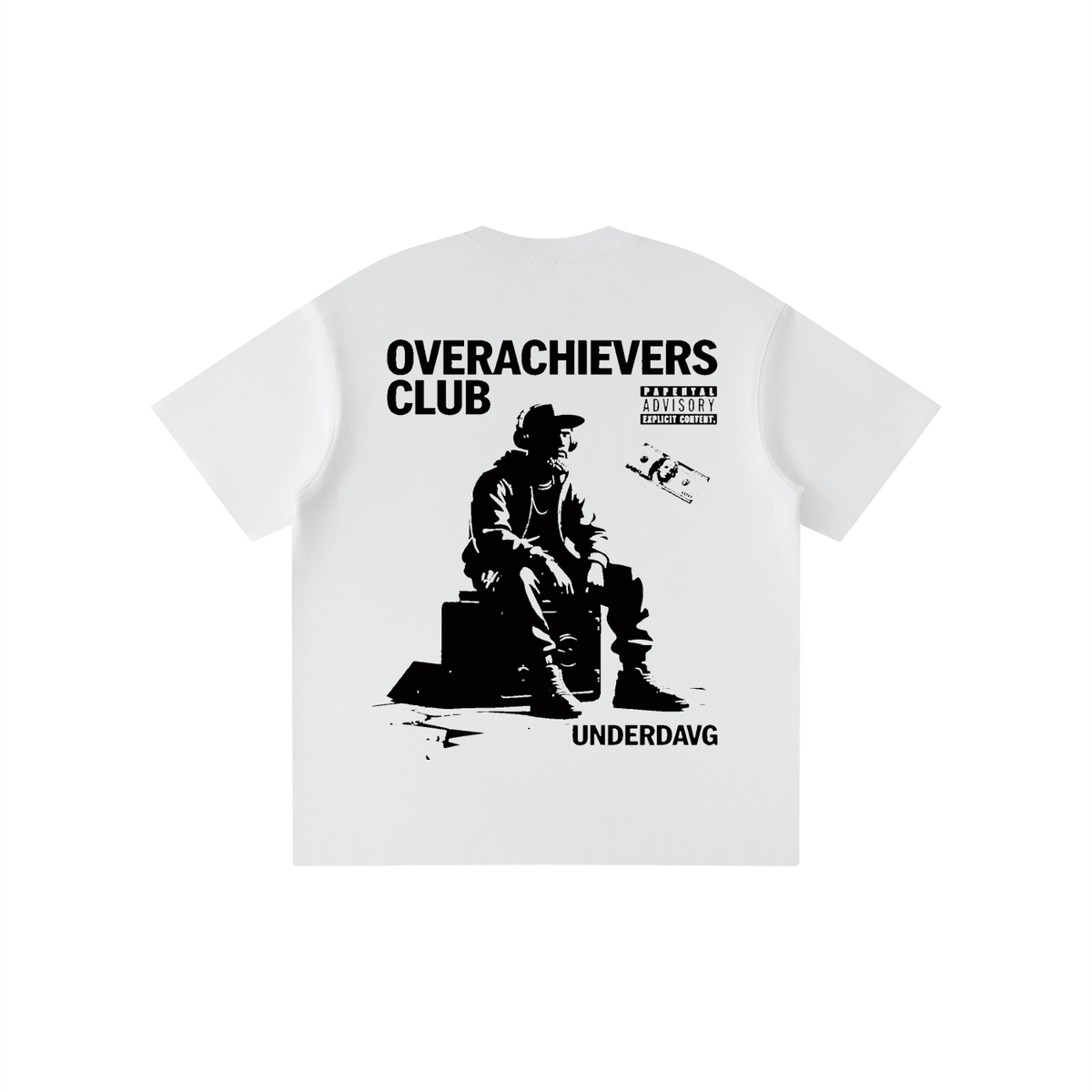 Overachievers Club' Kid’s Solid Crewneck T-Shirt