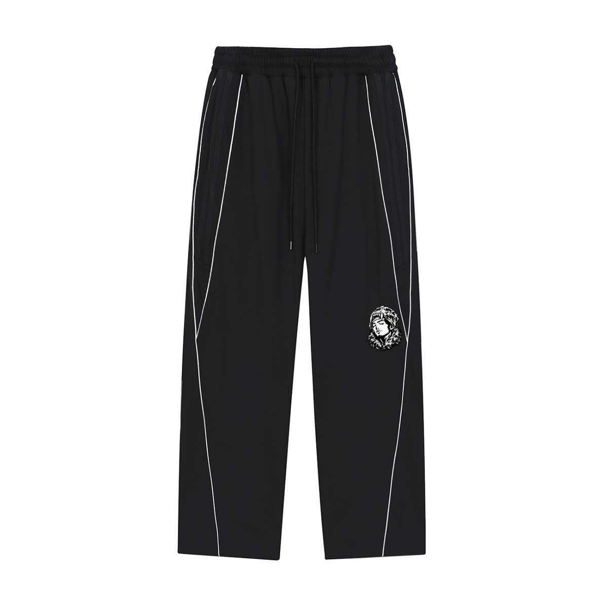 Overachievers Club' Reflection Striped Raglan Jacket & Sweatpants