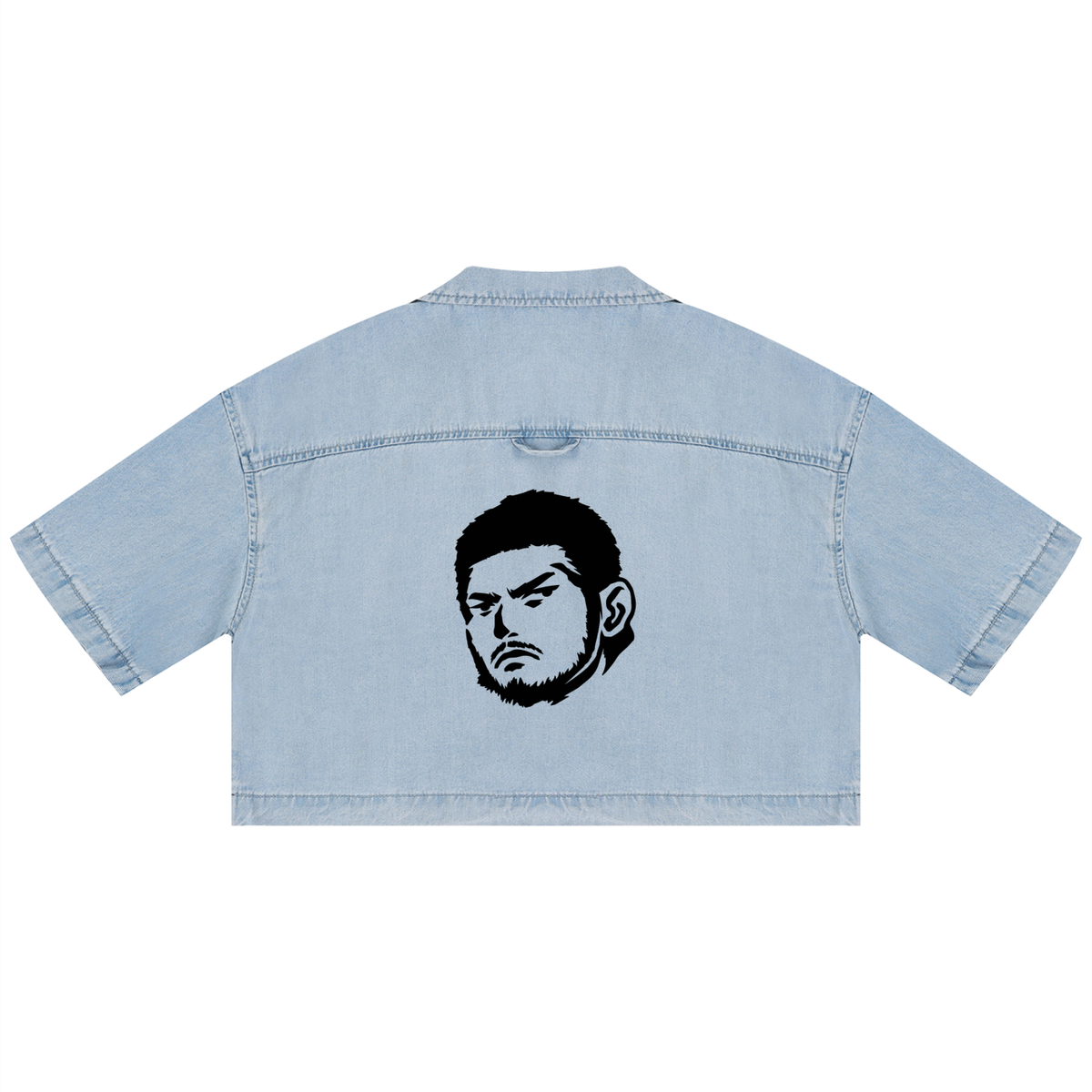 Overachievers Club' Women's Vintage Wash Boxy Cropped Shirt