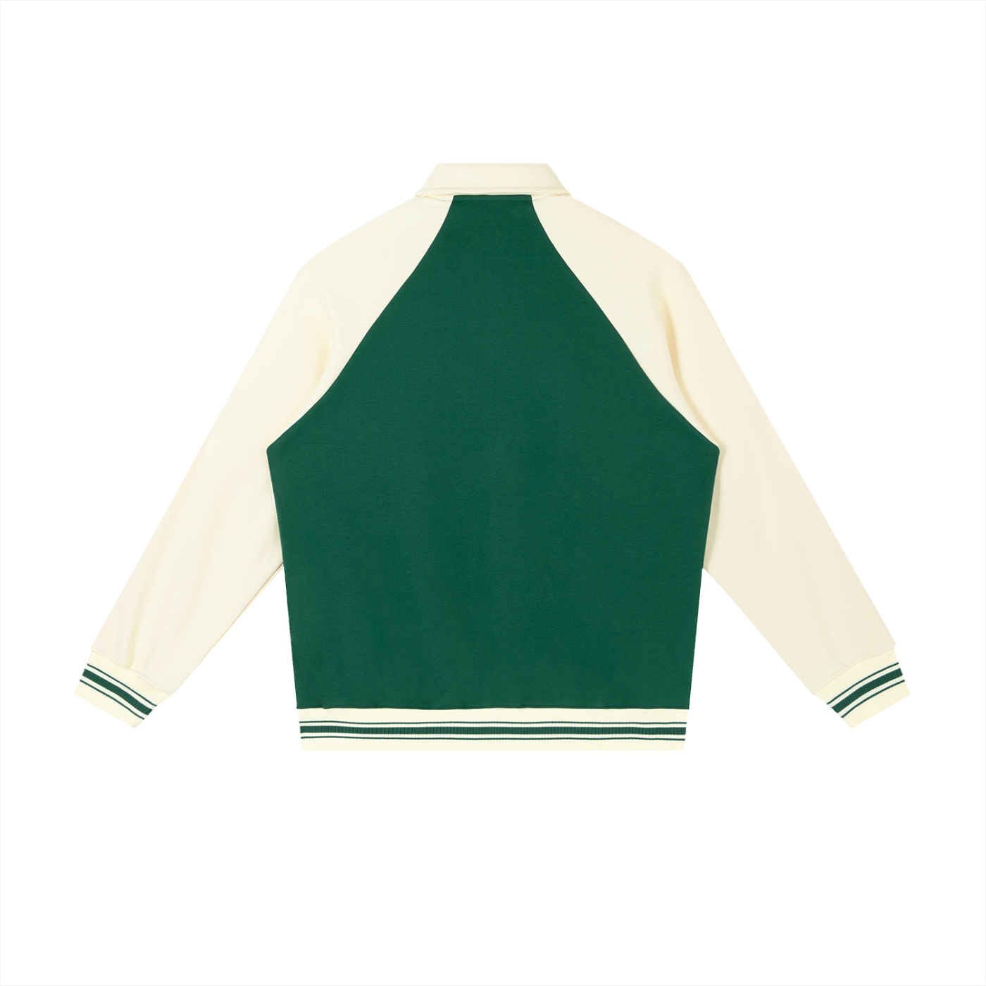 Bones' Contrast Sleeve Baseball Jacket Fit