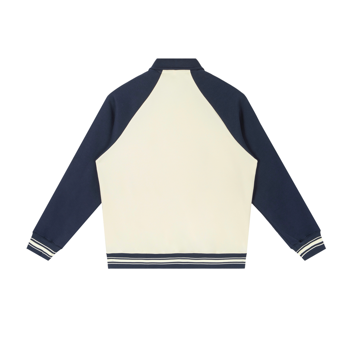 Bones' Contrast Sleeve Baseball Jacket Fit