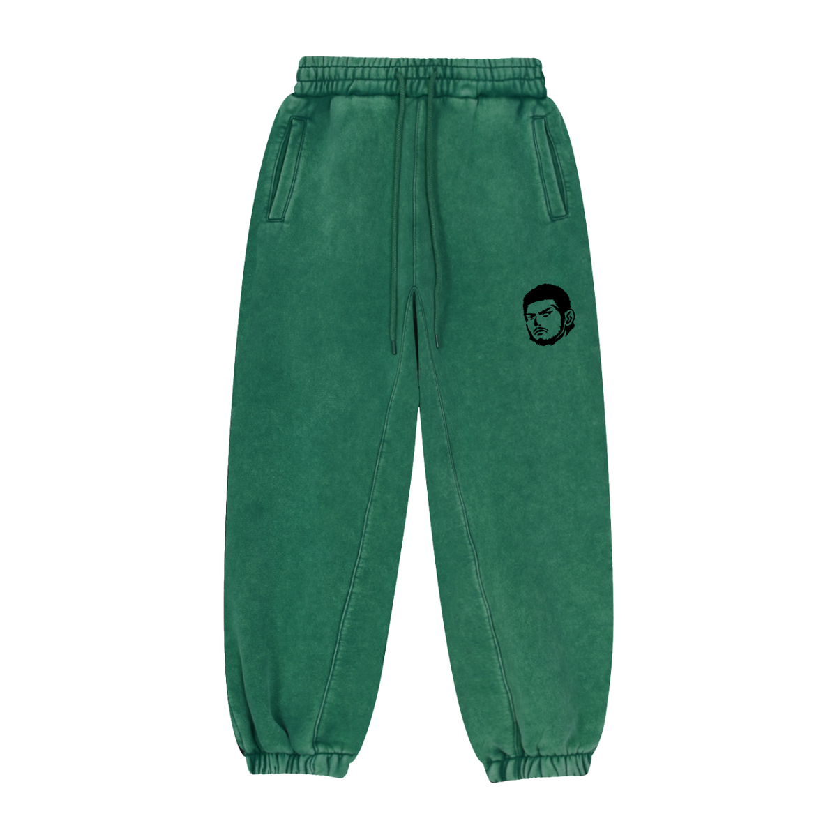 Overachievers Club' Snow Washed Cropped Hoodie & Sweatpants