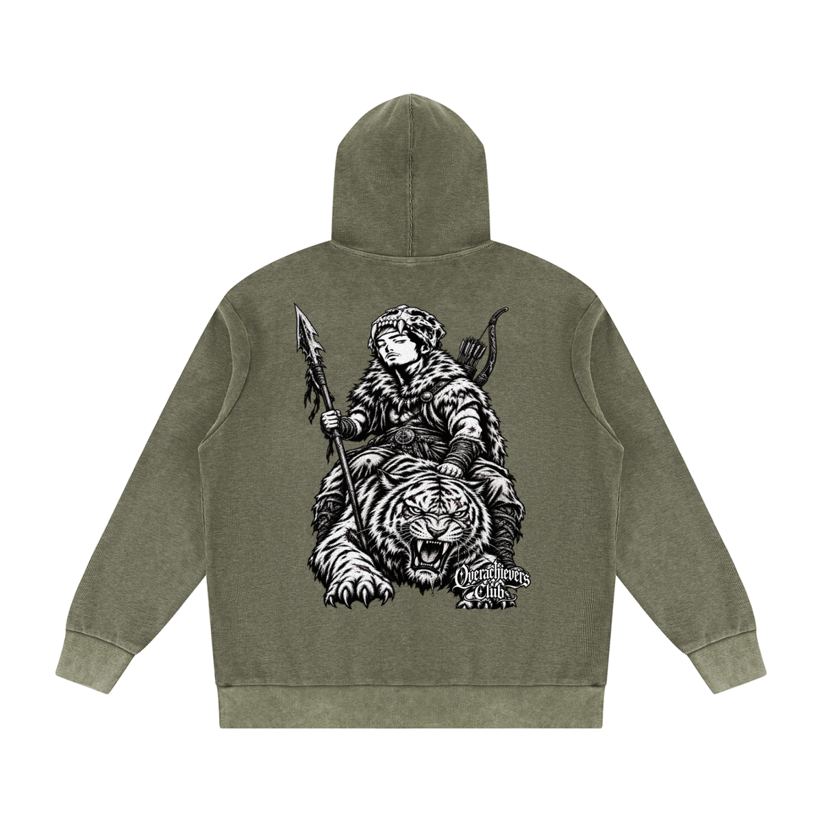 Overachievers Club' Mineral Wash Oversized Hoodie
