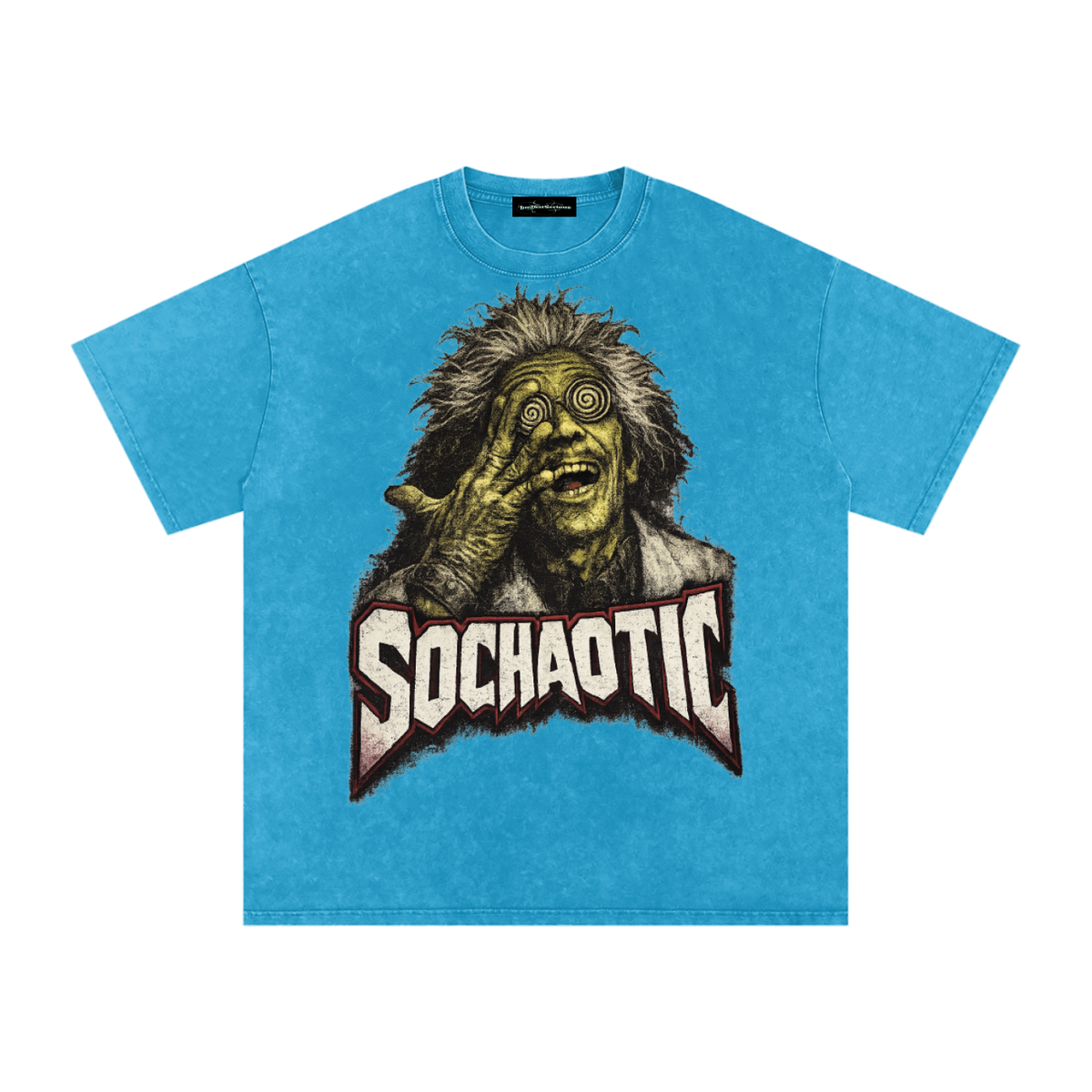 SoChaotic’ Snow Washed Oversized T-Shirt