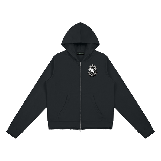 Overachievers Club' Women’s Raw Edge Full Zip Hoodie & Sweatpants