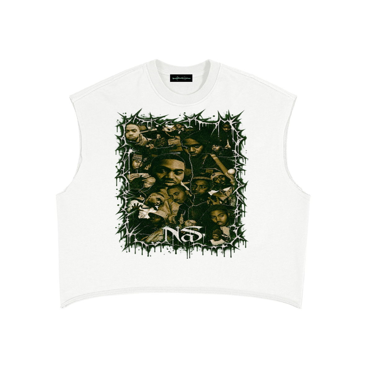 Nas' French Terry Boxy Tank Top