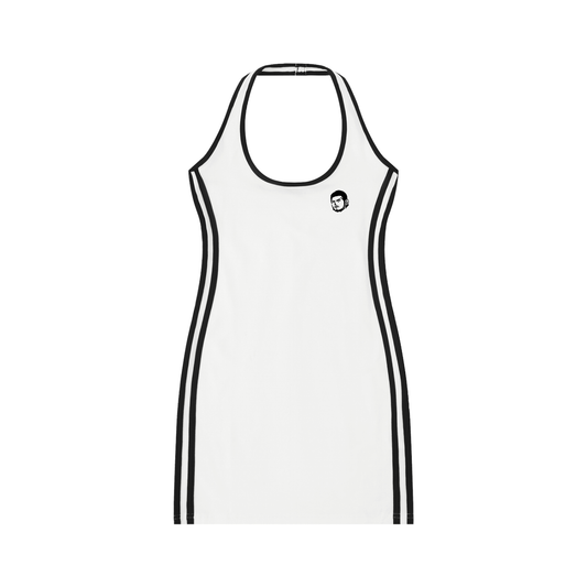 Women's Binding Tight Halter Dress