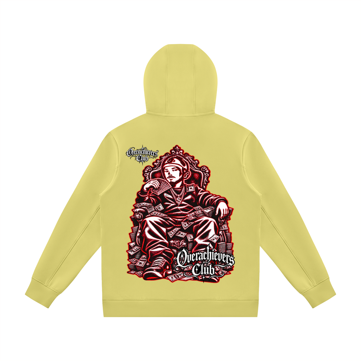 Overachievers Club' Full Zip Hoodie