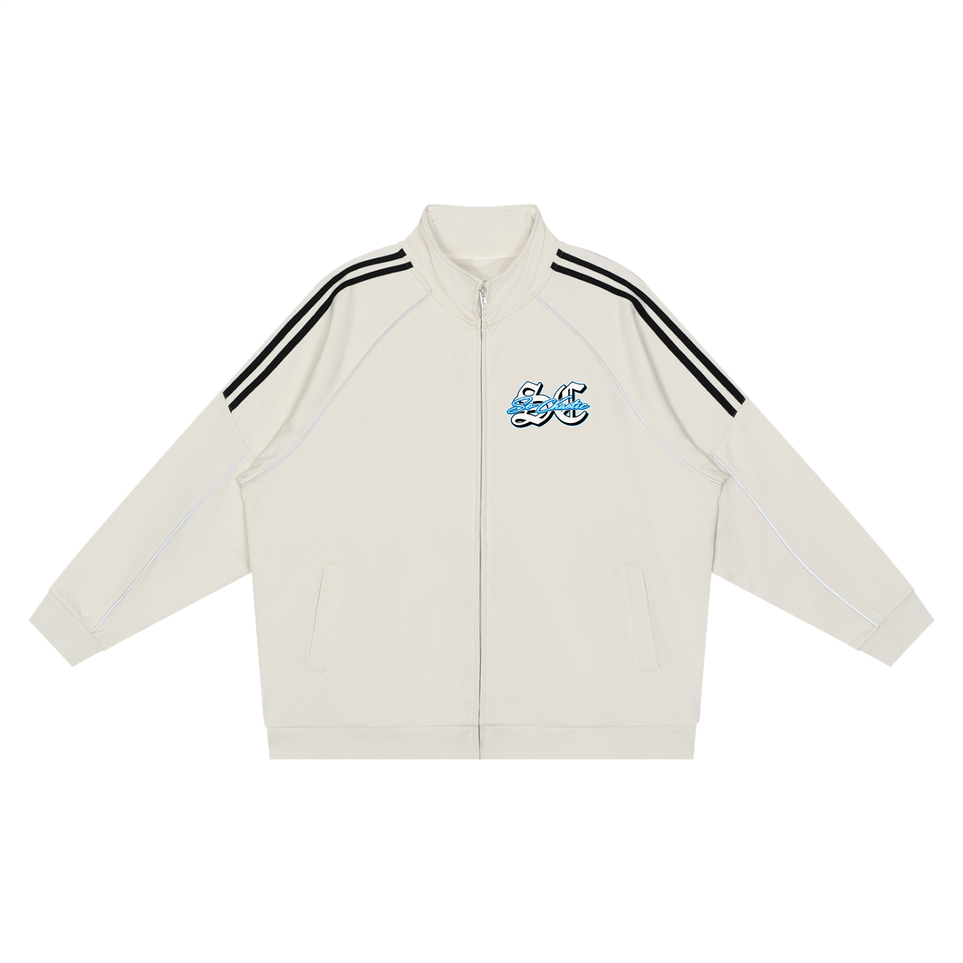 SoChaotic' Reflection Striped Jacket Fit