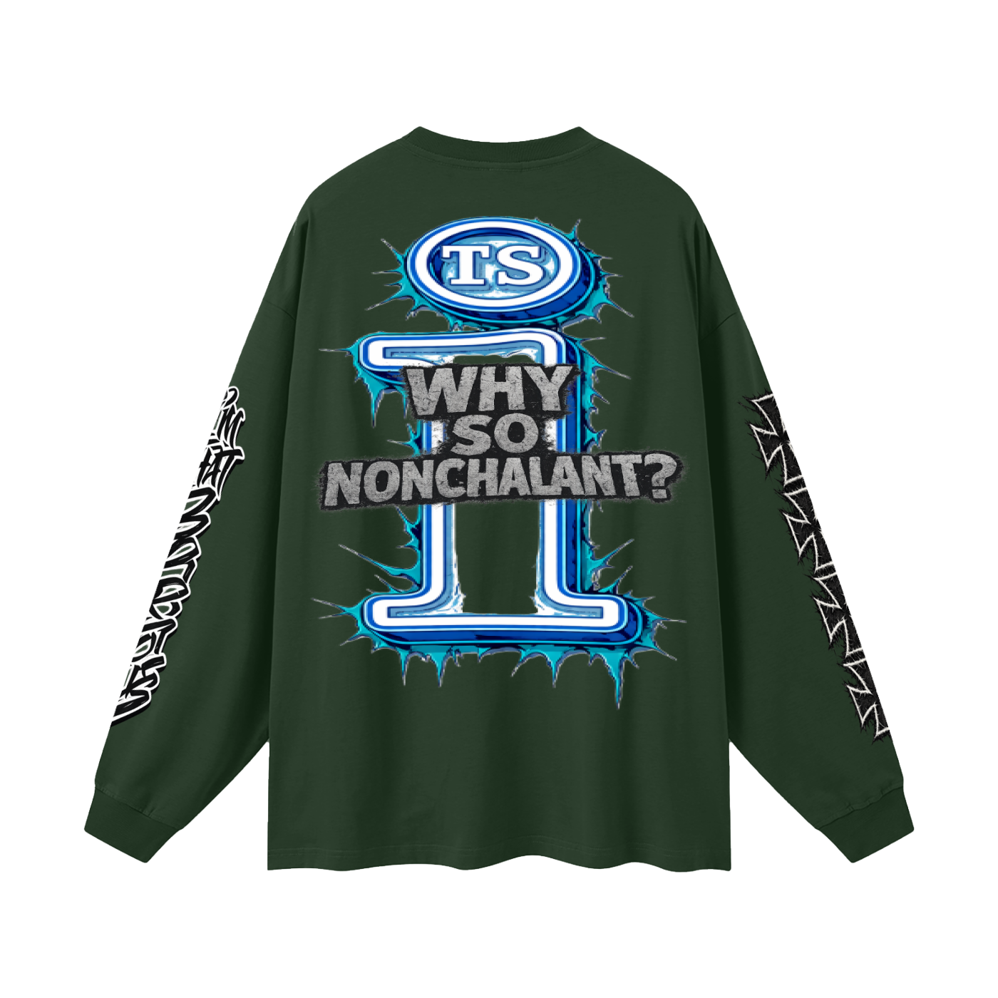 Oversized Unisex Long Sleeve T-Shirt