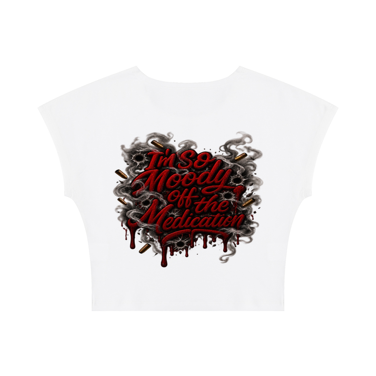 Durk' Women's Slim Crop T-Shirt