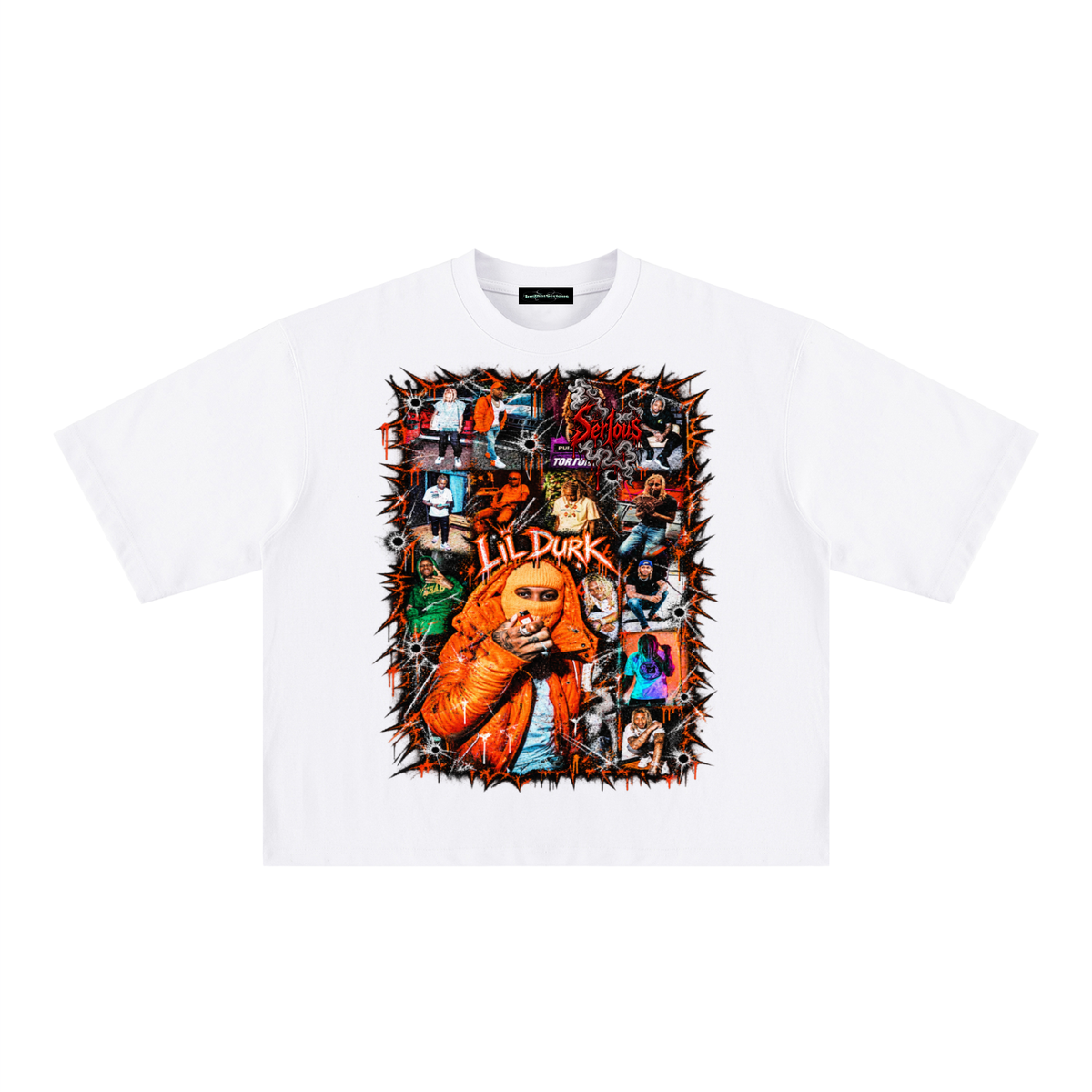 Durk' Mineral Wash Boxy T-Shirt