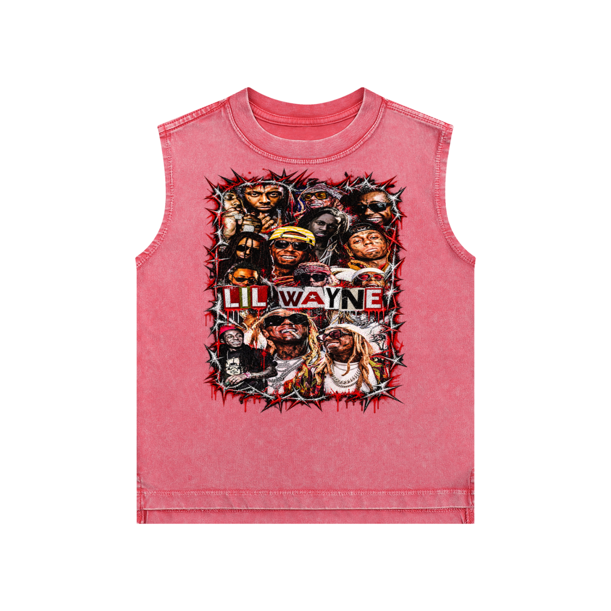 Weezy' Snow Washed Kids' Tank Top