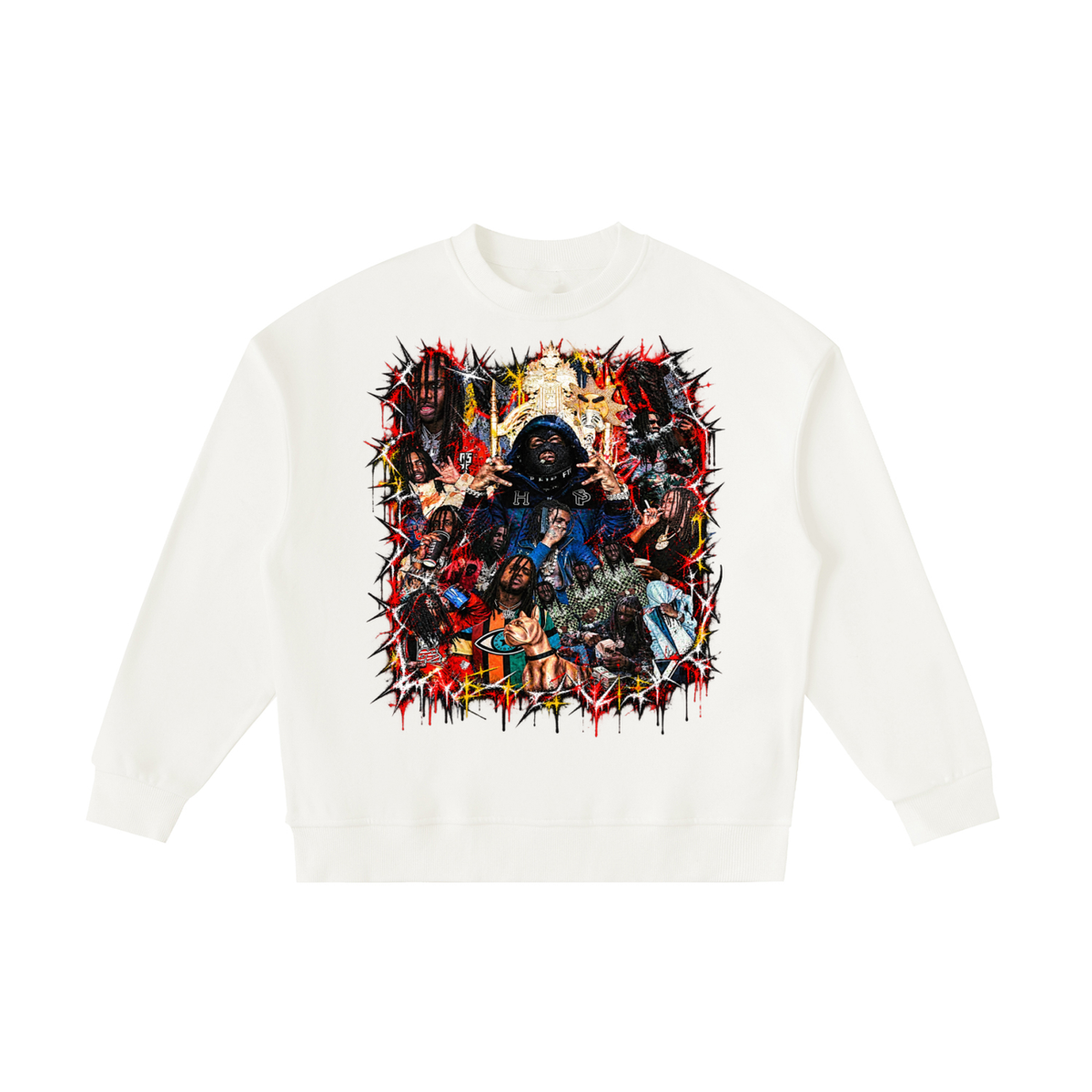 Sosa' Fleece Kids' Crewneck Sweatshirt