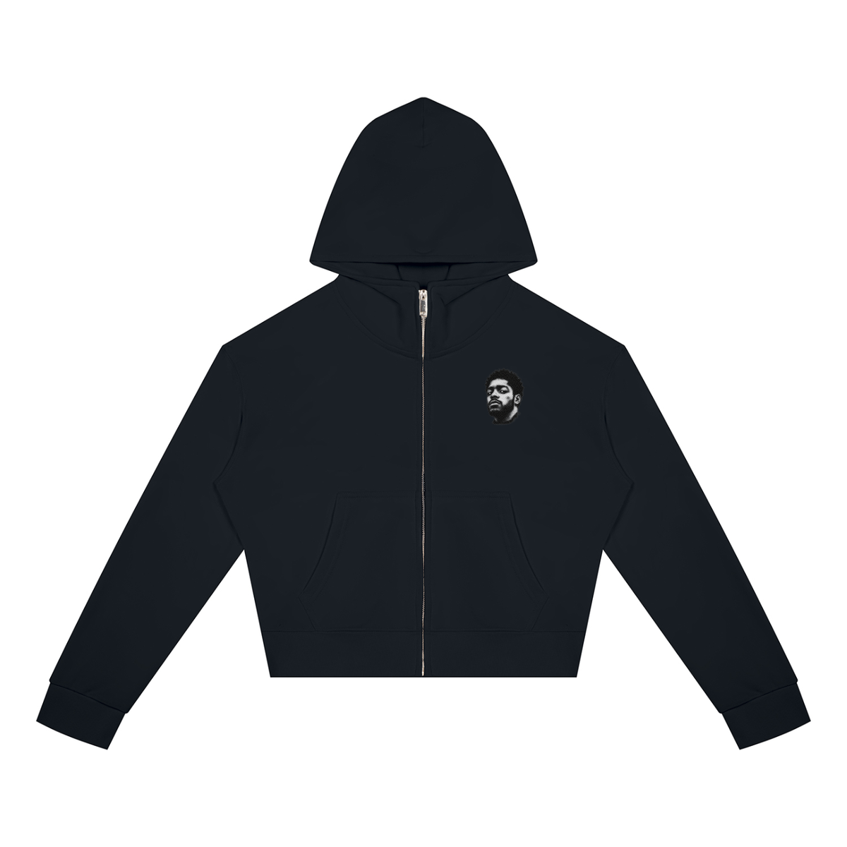 Overachievers Club' Women's Crop Full Zip Hoodie
