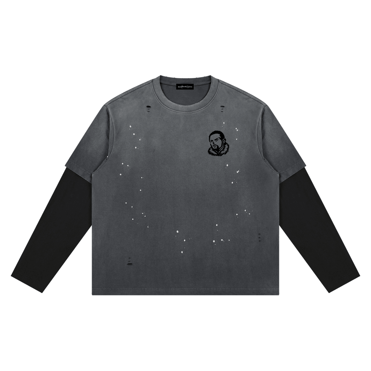Overachievers Club' Vintage Wash Distressed Layer T-Shirt - ImThatSerious