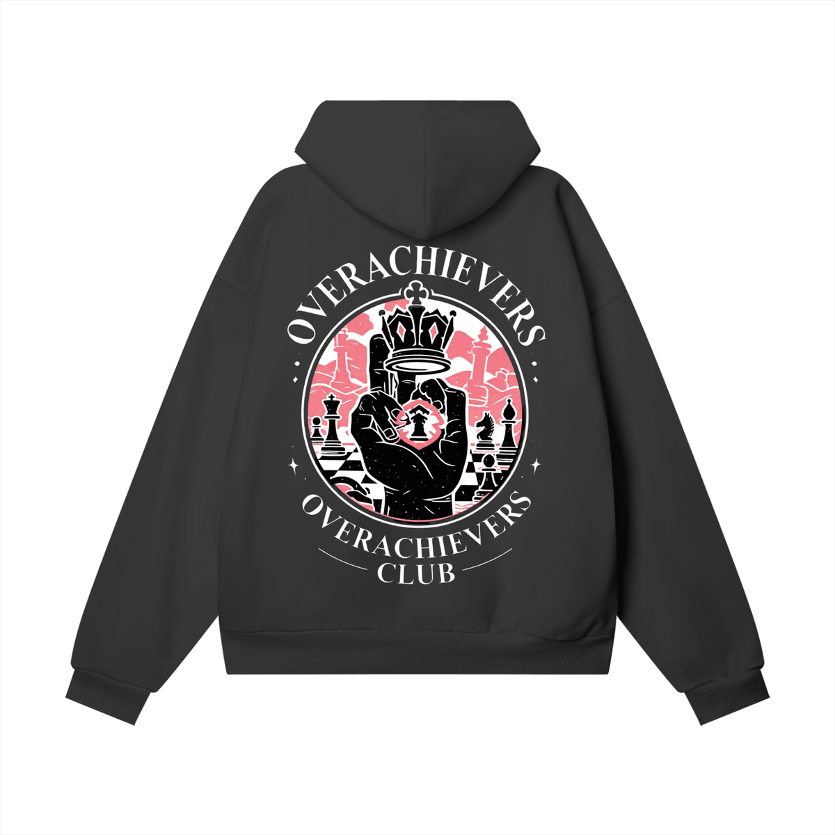 Overachievers Club' Fleece Shorts, Sweatshirt & Hoodie Fit